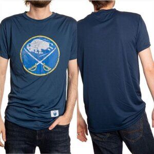 NHL Buffalo Sabres | Size XL | Short Sleeve Rashguard Hockey Logo Tshirt Shirt